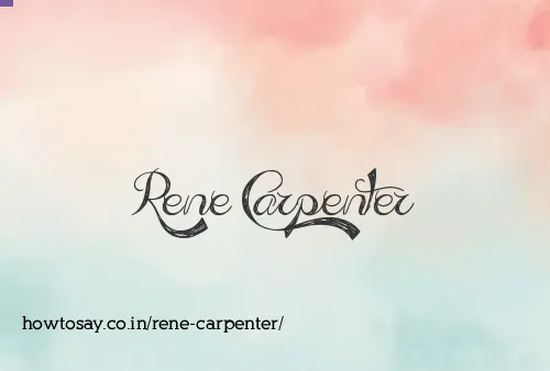 Rene Carpenter