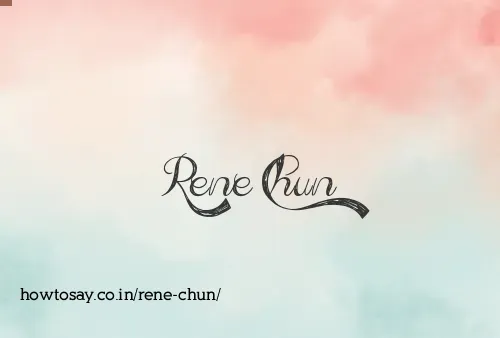 Rene Chun