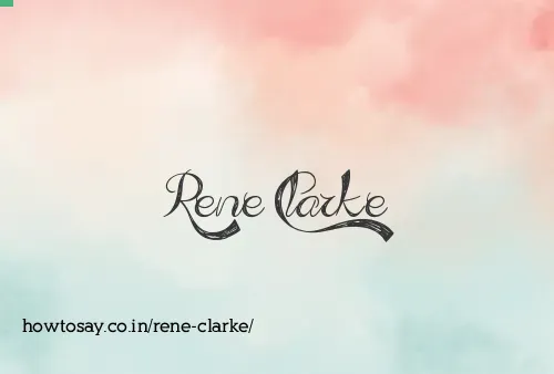 Rene Clarke