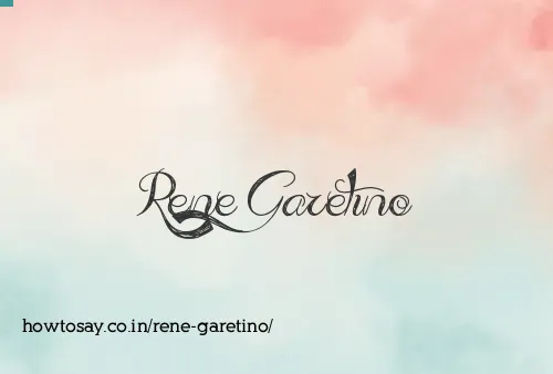 Rene Garetino