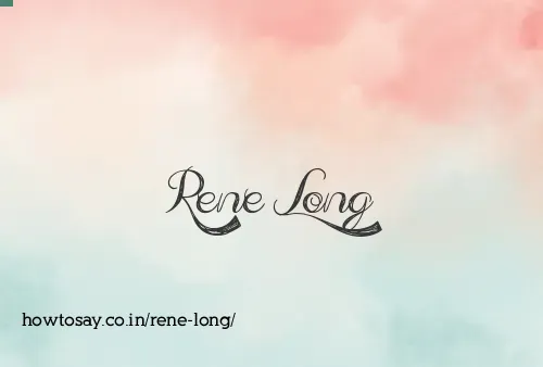 Rene Long