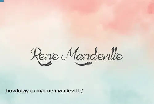 Rene Mandeville