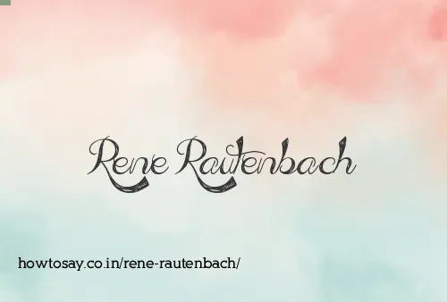 Rene Rautenbach