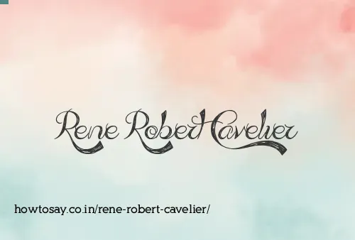 Rene Robert Cavelier