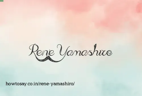 Rene Yamashiro