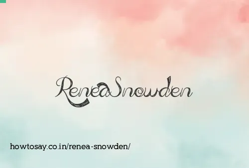 Renea Snowden