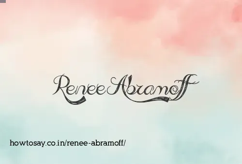 Renee Abramoff