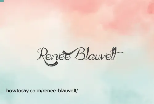 Renee Blauvelt