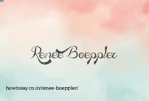 Renee Boeppler