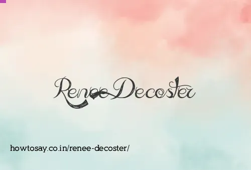 Renee Decoster