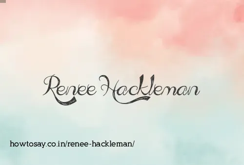 Renee Hackleman