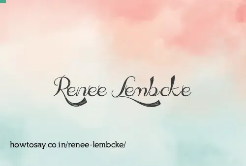 Renee Lembcke