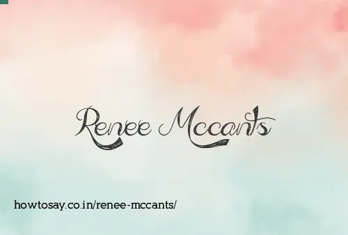 Renee Mccants