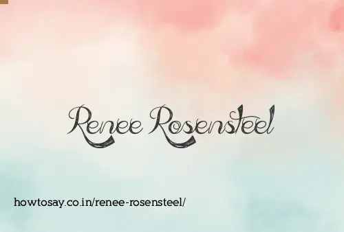 Renee Rosensteel