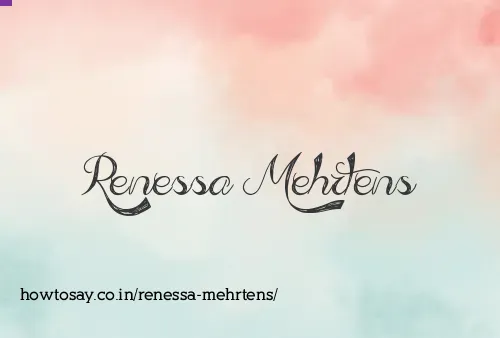 Renessa Mehrtens