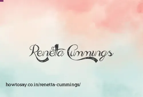 Renetta Cummings