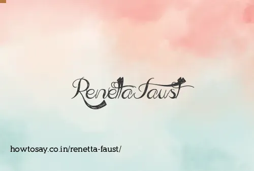 Renetta Faust