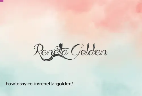 Renetta Golden