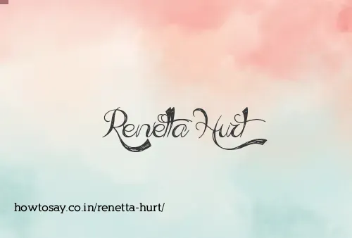 Renetta Hurt