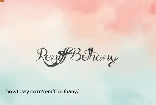 Reniff Bethany