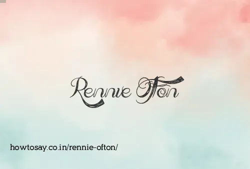 Rennie Ofton