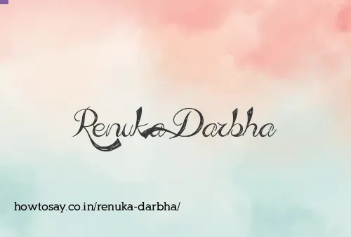 Renuka Darbha