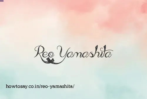 Reo Yamashita