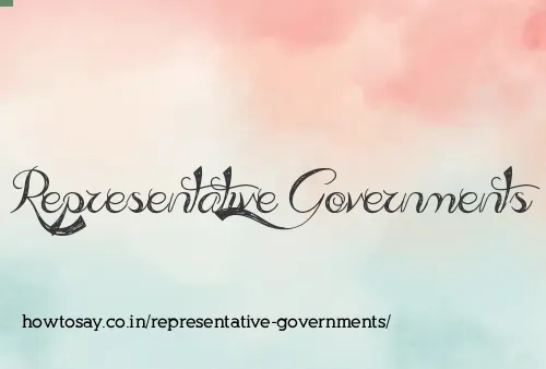 Representative Governments