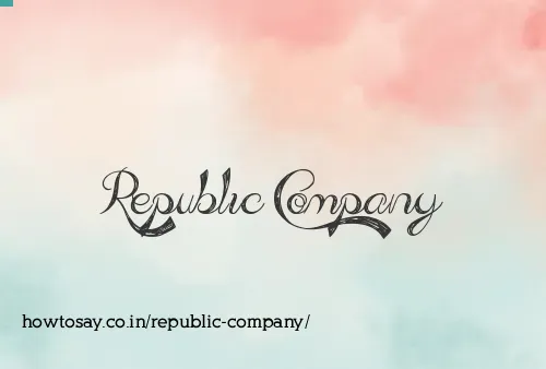 Republic Company