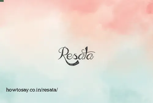 Resata