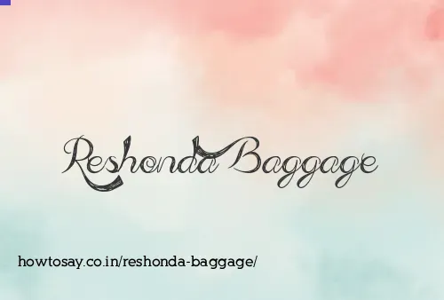 Reshonda Baggage