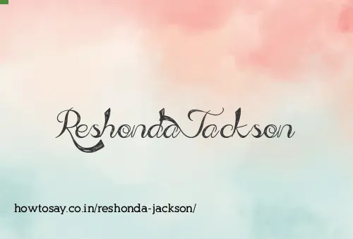 Reshonda Jackson