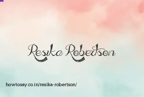 Resika Robertson