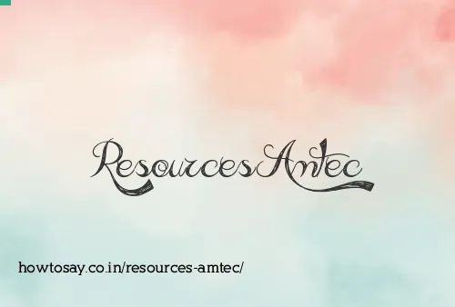 Resources Amtec