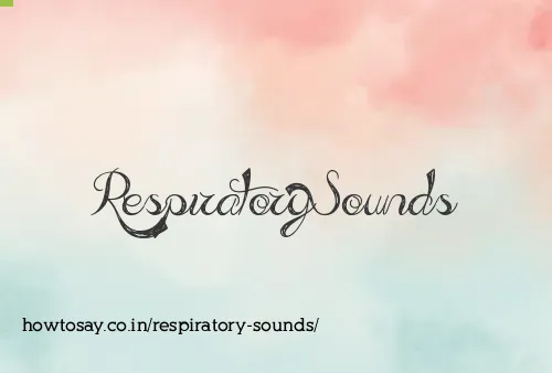 Respiratory Sounds