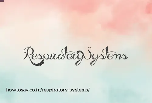 Respiratory Systems