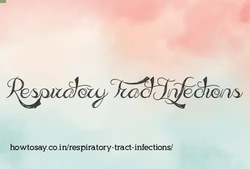 Respiratory Tract Infections