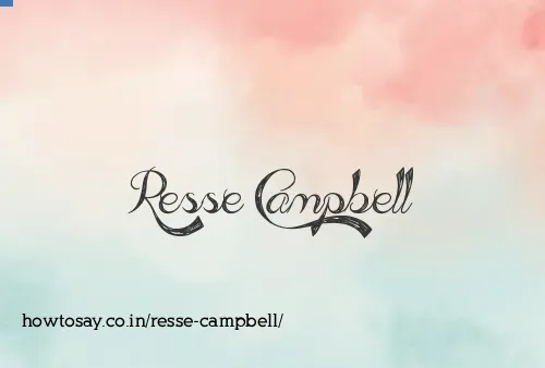Resse Campbell