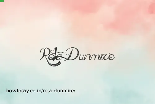 Reta Dunmire