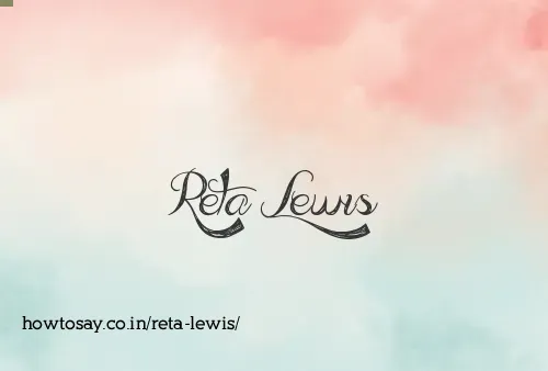 Reta Lewis
