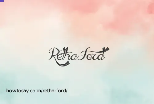 Retha Ford