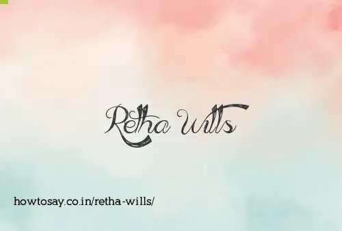 Retha Wills