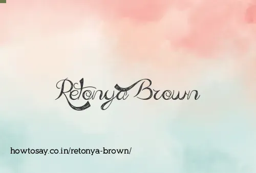 Retonya Brown