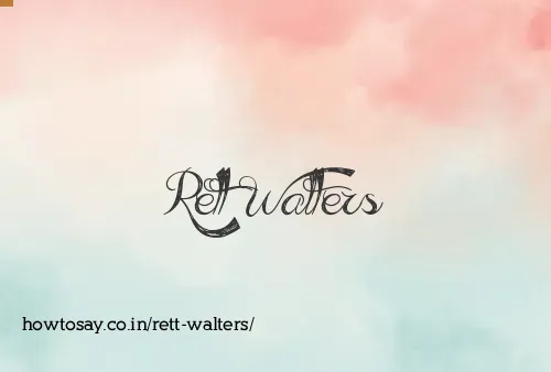 Rett Walters