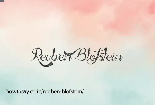 Reuben Blofstein
