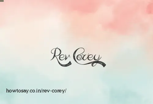 Rev Corey