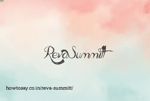 Reva Summitt
