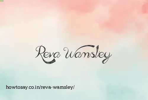 Reva Wamsley
