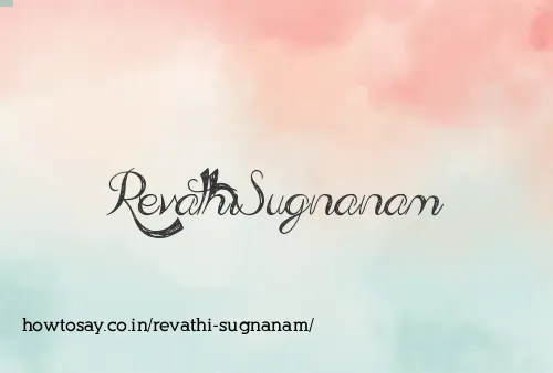 Revathi Sugnanam