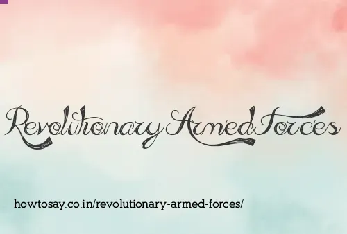 Revolutionary Armed Forces